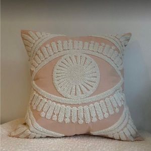 Pink Eye Pillow Cushion Cover Set (2)